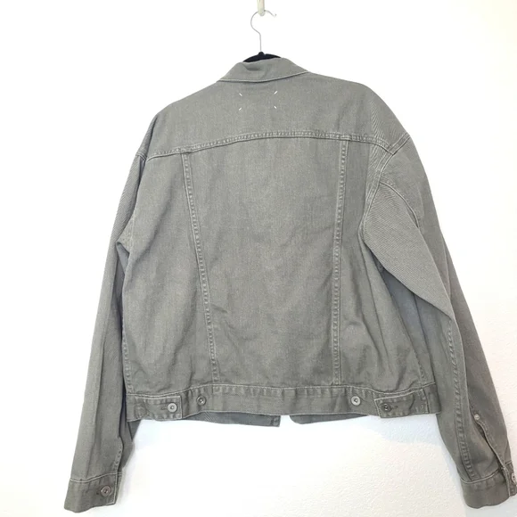 Maison Margiela Men’s Luxury Denim Jacket – Made in Italy – Gray – Size 46 - Picture 13 of 13